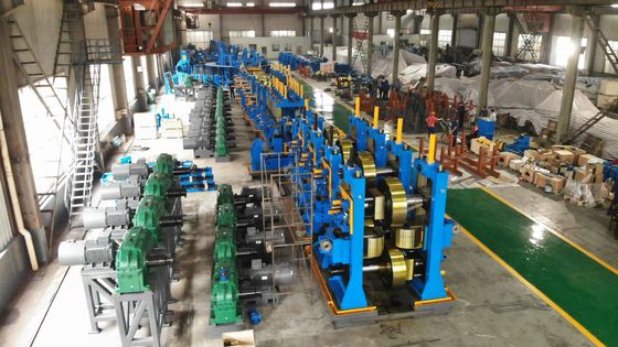 0.86.0mm Sıcak Daldırılmış Galvanizli Çelik Boru Düzeni ve GI boru, Çit boru, sera boru ve yapısal boru üretimi için rulo şekillendirme ekipmanları