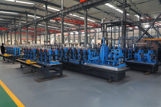 Online Finish ile Soğuk Haddelenmiş Çelik Şeritler Boru Makinası