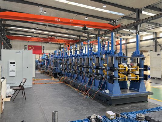 BIS Standart Çelik Boru Üretim Hatı 88.9 mm - 219 mm Dış Diametresi Endüstriyel Boru Üretimi