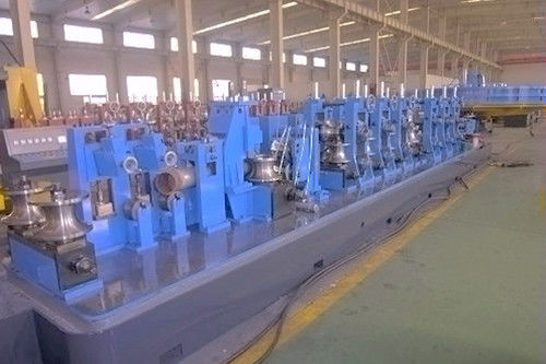 Endüstriyel boru ve yapısal profiller üretimi için çelik açık profilli rulo şekillendirme ekipmanları