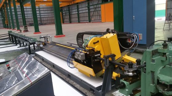 Endüstriyel boru ve yapısal profiller üretimi için çelik açık profilli rulo şekillendirme ekipmanları