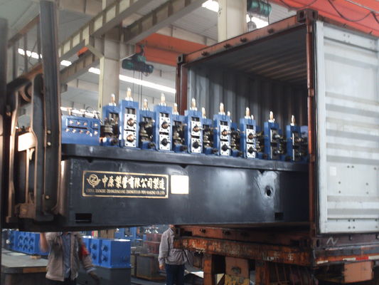 ASTM A53 Sıcak Haddelenmiş Çelik için Ağır Hizmet Açıcılı Çelik Boru Yapma Makinesi 2,0 mm–6,0 mm