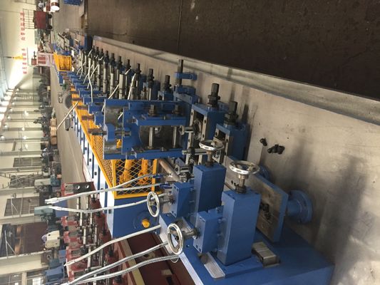 Soğuk olarak yuvarlanmış bobinden yapılan yüksek standartlı borular için CR Çelik boru kaynak makinesi