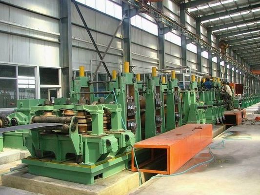 88,9 mm ¥ 273 mm yuvarlak çelik boru üretimi için Sıcak Çelik ERW boru fabrikası