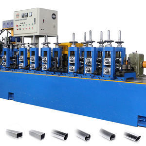 Çelik boru üretimi için 21 ′′219 mm Otomatik ERW ASTM boru değirmen makinesi. 380V 50HZ Endüstriyel boru üretim çözümü.