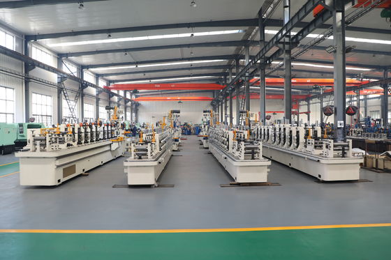 Gaz Taşıma Kare Boru İçin Çelik Profil Boru Fabrikası Makinesi