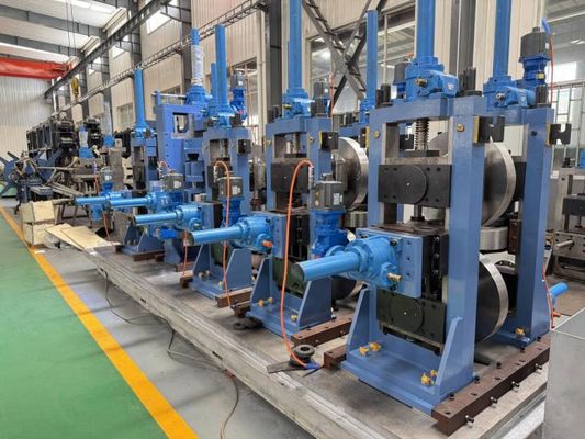 ZY20 HF Kaynak Boru Değirmeni Makinesi φ10-26mm Yuvarlak Çelik Boru 0.4-1.5mm 100kW Katı Hal Hattı