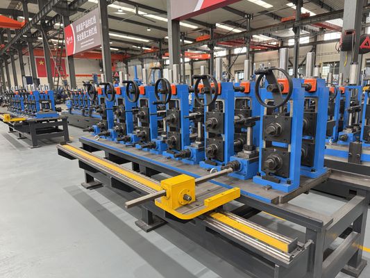 Kaynaklı Boru Üretimi ve Yapısal Boru Uygulamaları için EN Standart Çelik Boru Yapma Makinesi