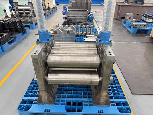 ZY20 Durable Tube Mill Machine φ10-26mm Round Steel Pipe 42CrMo Roll Shaft 0.4-1.5mm 90m/min