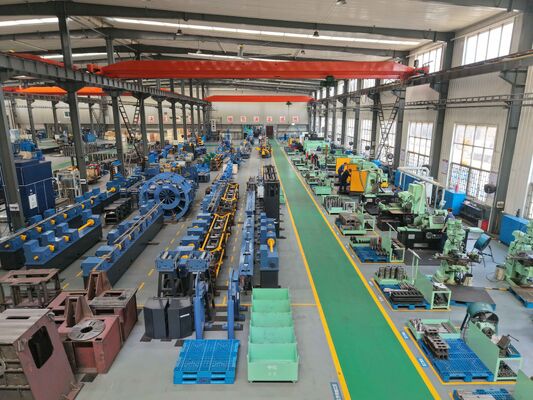 Endüstriyel boru ve yapısal profiller üretimi için çelik açık profilli rulo şekillendirme ekipmanları