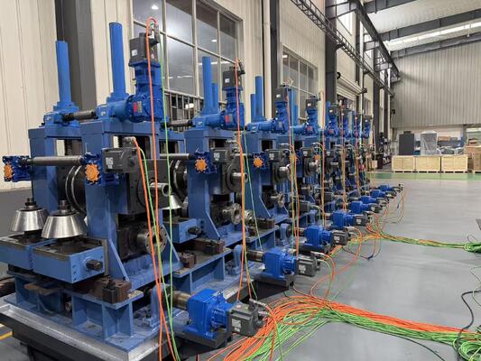 Elektrik Boru ve Yapısal Boru Üretimi için EMT Boru Rulo Şekillendirme Makinesi ve Çelik Dikdörtgen Boru Değirmenleri