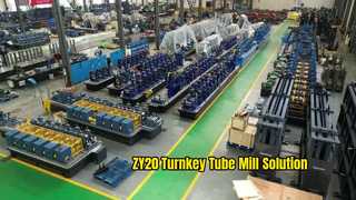 En Son ERW Boru Fabrikası Atölyesine Genel Bakış